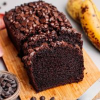Vegan Chocolate Banana Bread