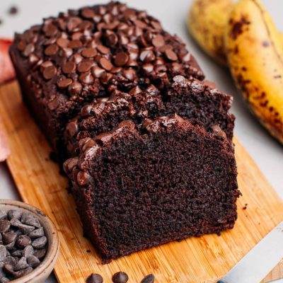 Vegan Chocolate Banana Bread