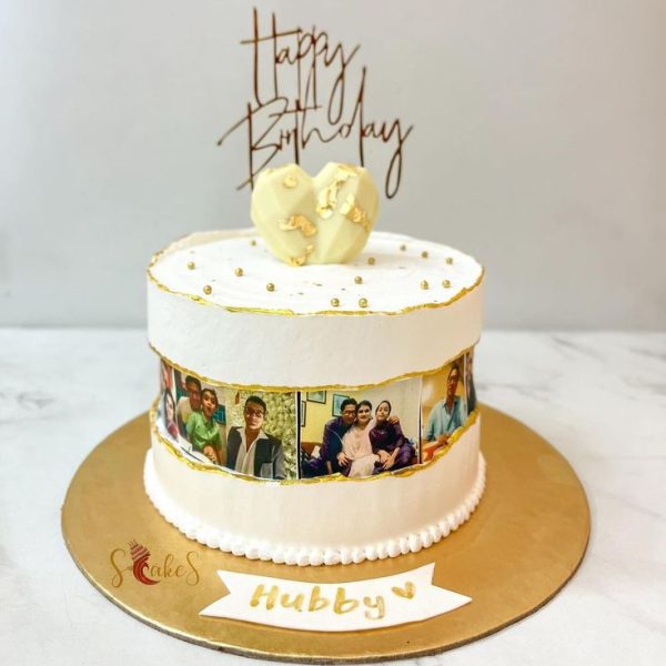 Birthday Cake Picture Cake Rasmalai Cake